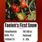 Faelen´s First Snow DER TOMATENFLÜSTERER