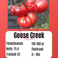 Goose Creek DER TOMATENFLÜSTERER