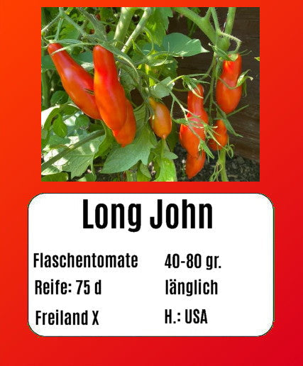 Long John DER TOMATENFLÜSTERER