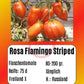 Rosa Flamingo Striped DER TOMATENFLÜSTERER