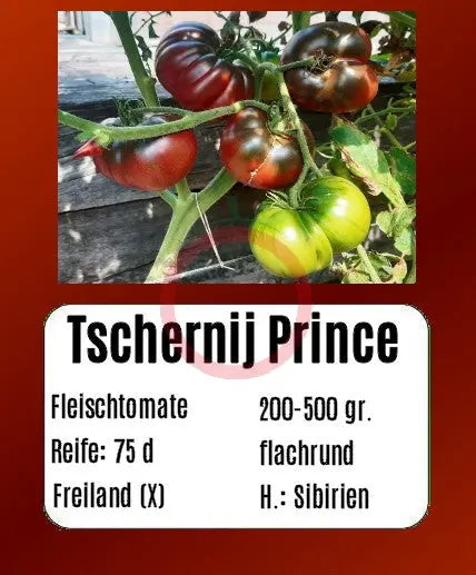 Tschernij Prince DER TOMATENFLÜSTERER