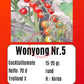 Wonyong Nr.5 DER TOMATENFLÜSTERER